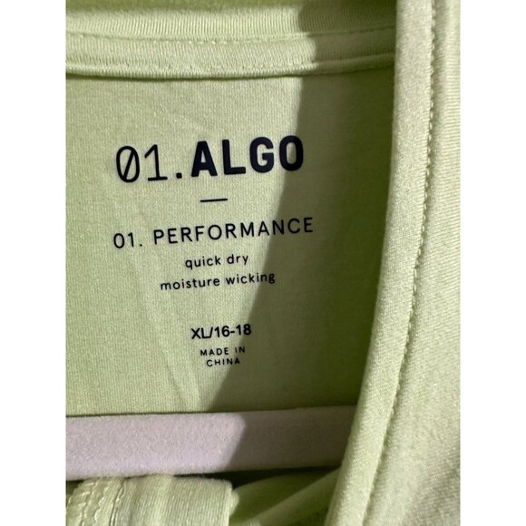01. Algo Boys Performance Quarter Zip Pullover Long Sleeve Quick dry XL NWOT - Picture 3 of 5